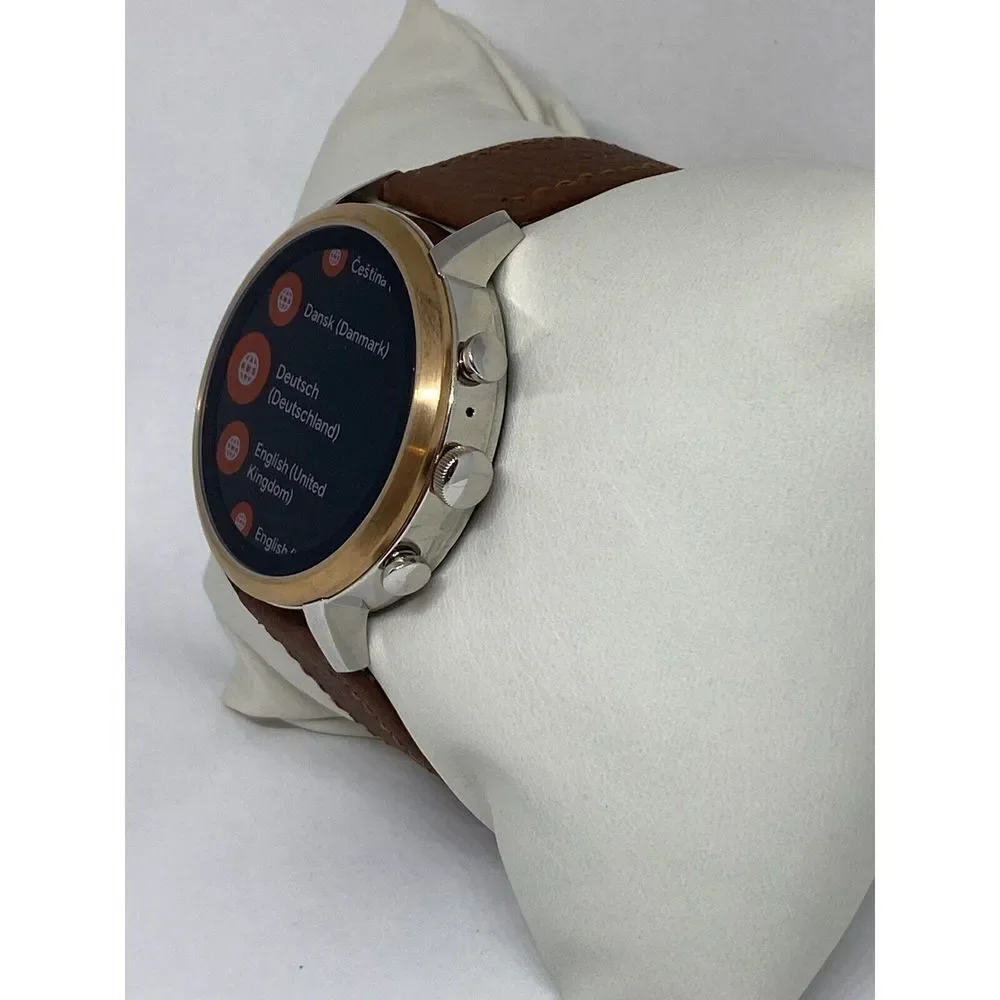 Fossil Gen 4 Authentic Digital Dial Smart Watch Custom Band FTW6016 DC86